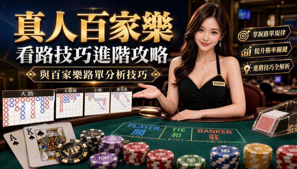 真人百家樂看路技巧進階攻略與百家樂路單分析技巧