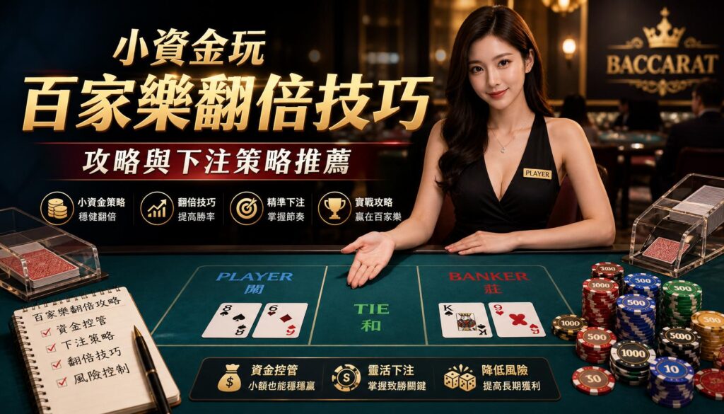 小資金玩百家樂翻倍技巧攻略與下注策略推薦
