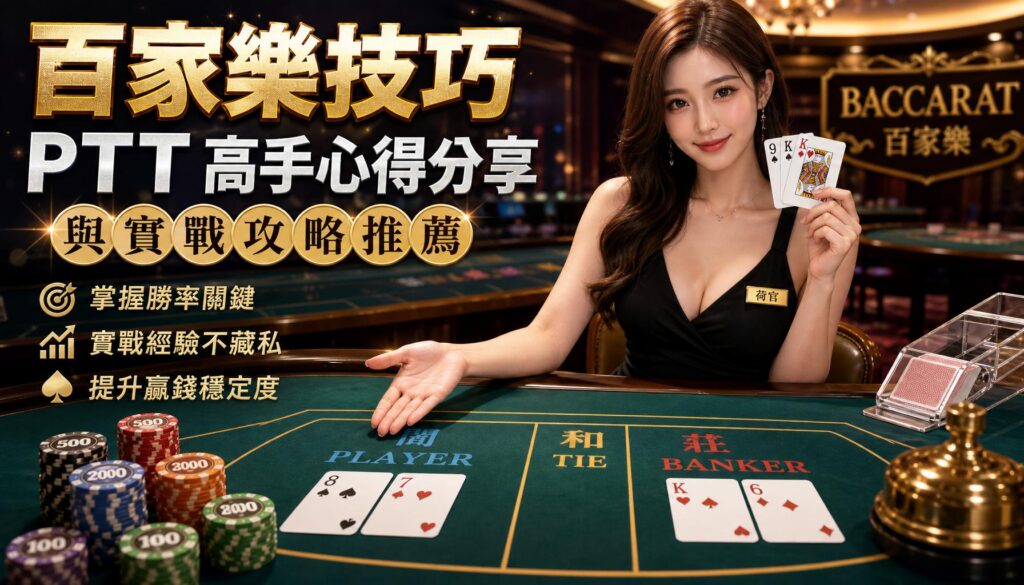 百家樂技巧 PTT 高手心得分享與實戰攻略推薦