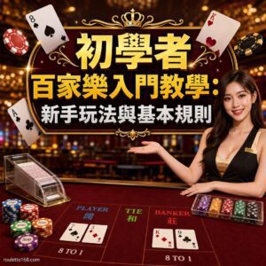 - 初學者百家樂入門教學：新手玩法與基本規則 - 享贏 百家樂｜2025 信用最高 線上百家樂 百家樂攻略 平台