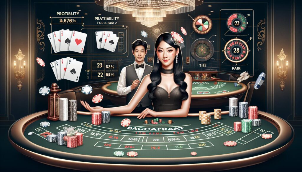 百家樂和局（Tie）與對子（Pair）賠率計算玩法解析與下注技巧