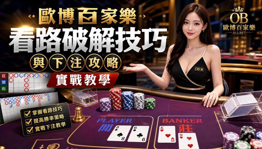 歐博百家樂看路破解技巧與下注攻略實戰教學